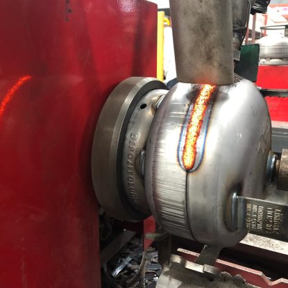 tüplerin tozaltı kaynak işlemi