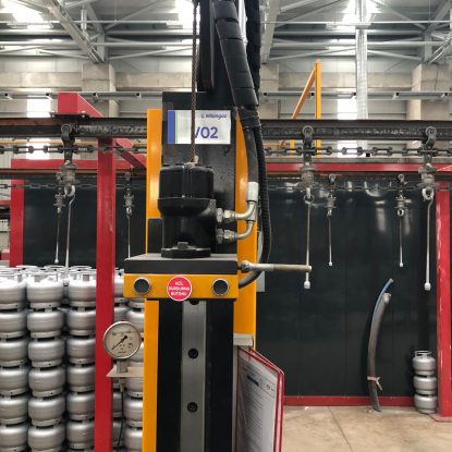 tüp vana sıkma işlemi